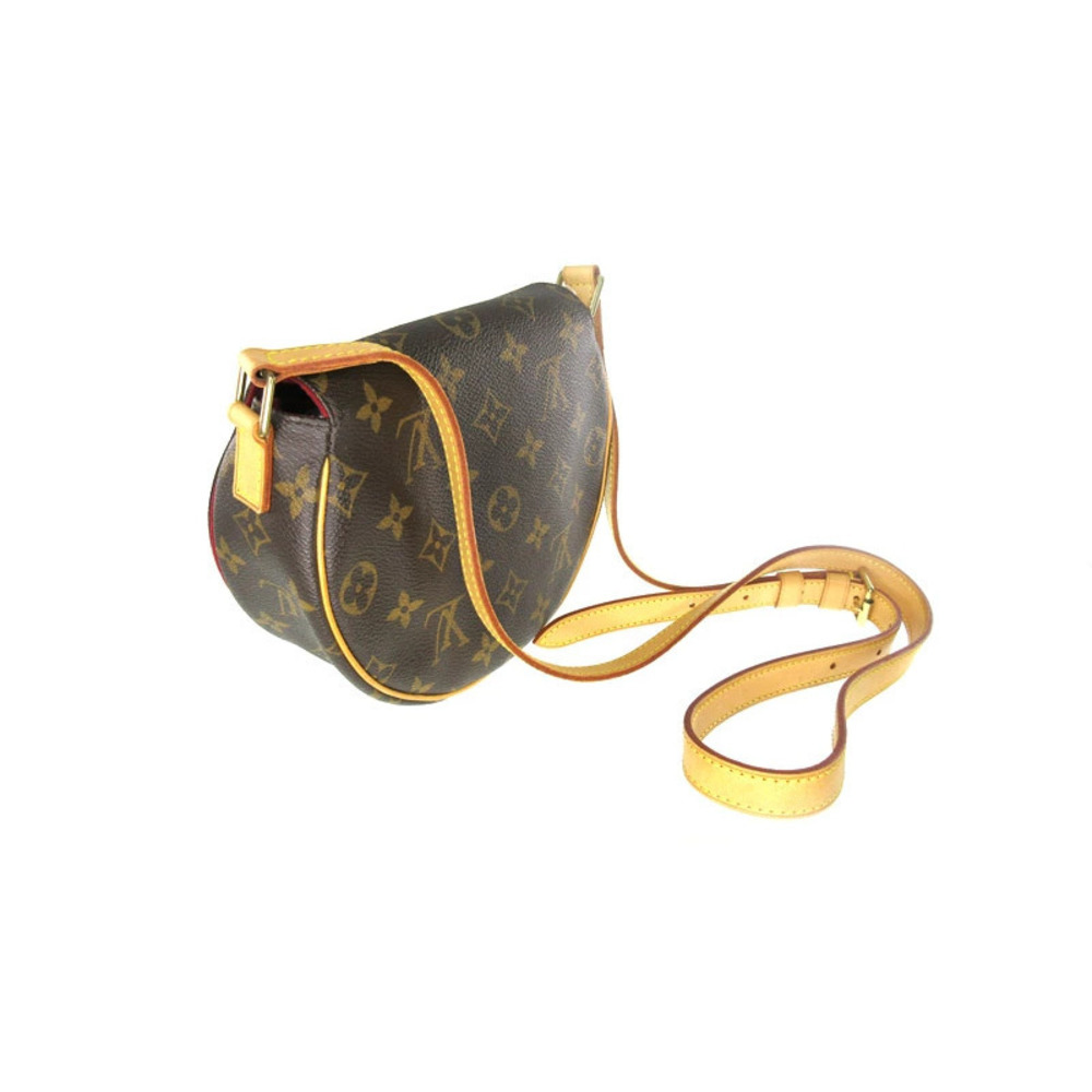 Louis Vuitton Tambourin Brown Bag Canvas Shoulder Monogram